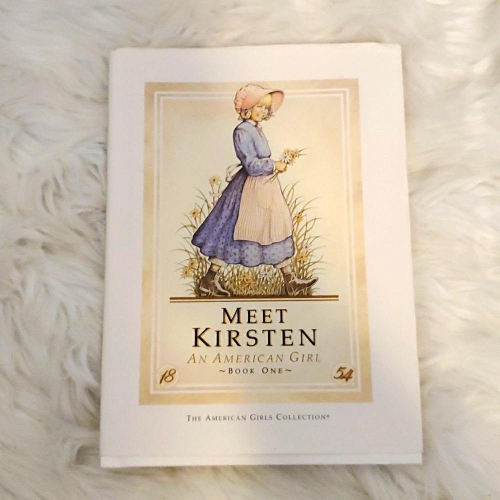 Vintage Meet Kirsten am American Girl book 1986 hard cover
